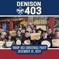 Troop/Crew Christmas Party @ Horse's Axe / Committee Mtg (12/19/24)