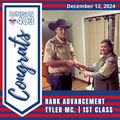 Troop Meeting & Board of Review (12/12/24)