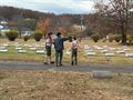 Veterans Day Flag placing community service (11/10/24)