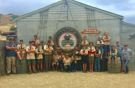 The Red Rope Challenge  Boy Scout Troop 811 – Brea, CA